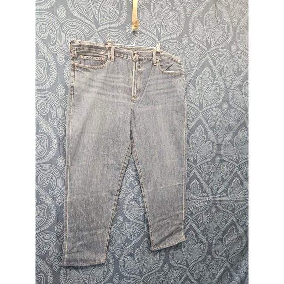 Lands' End Other - Lands End Square Rigger Mens Relaxed Fit Denim Jeans Dark Medium Wash 42x31 NEW